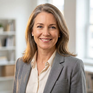 Sarah Coleman, Diretora Financeira na Provendeza, retratada em imagem de perfil